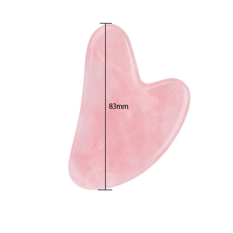 Product Introduction of Imitation Double-Headed Roller Massager Scraping Board Crystal Scraping Board Facial Beauty Hand Push Massager Set 2