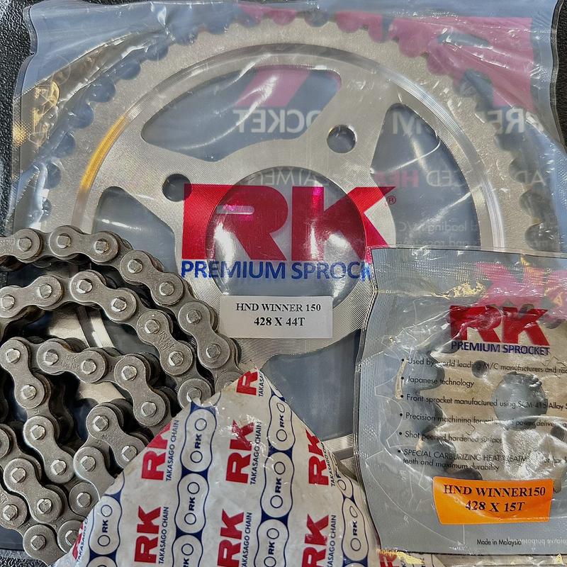 BỘ NHÔNG SÊN DĨA RECTO VÀ RK CHO CÁC DÒNG XE