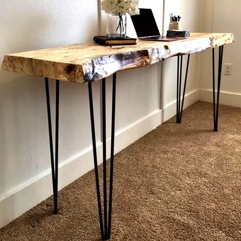 ￼Giá Sỉ Xuất Xưởng - Chân bàn trà, bàn Sofa cao 50cm mẫu mới hàng dày, Sơn tĩnh điện 3