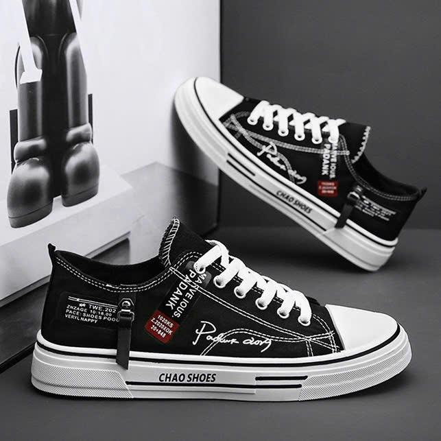 Giày Sneaker Nam CHAO SHOES G3005 Chất Vải Canvas Kiểu Dáng Hàn Quốc Dễ Phối Đồ 3
