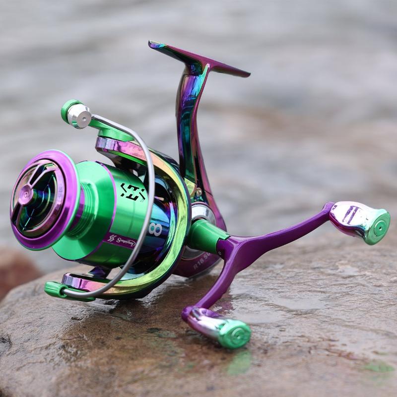 Sougayilang Reel Pancing Double Handle 1000-5000 Spinning Reel Metal Roda 3