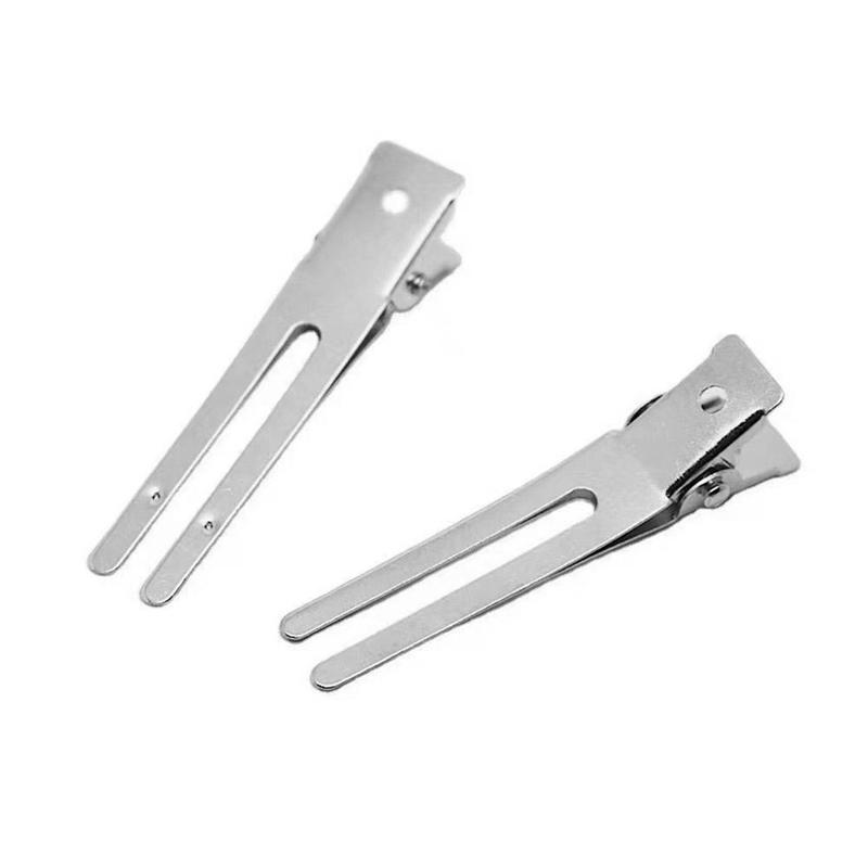 Product Introduction of 10pc Double Clip Duckbill Clip Styling Hair DIY Accessories Children's Hair Clip Duckbill Clip 4.5cm 21
