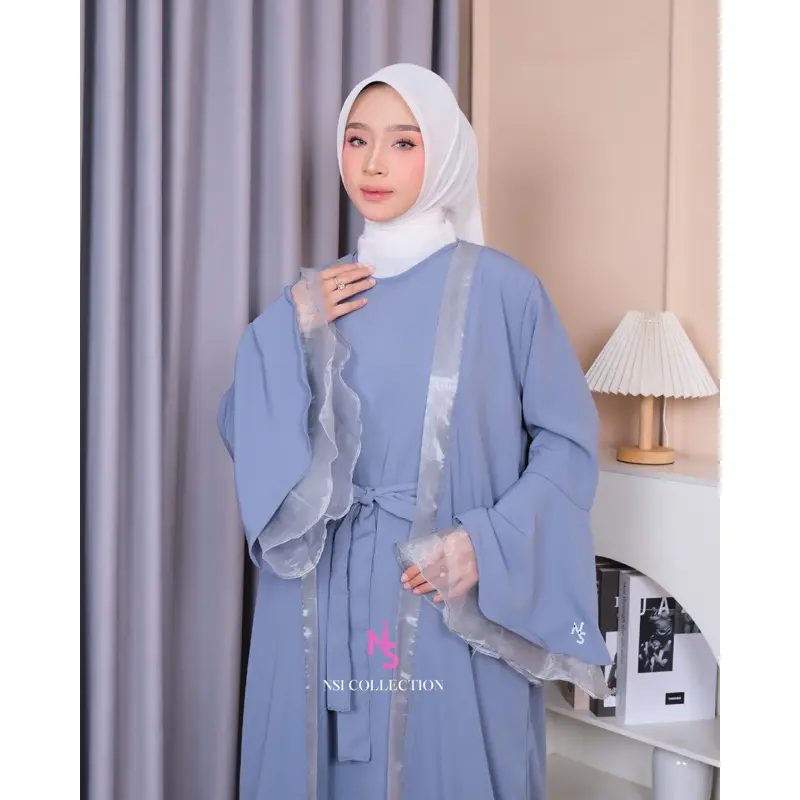 ARUMI ABAYA ELEGANT SIMPEL KEKINIAN MODERN | ABAYA LEBARAN | ABAYA DUBAI | ABAYA ARABIC | BY. NSI COLLECTION