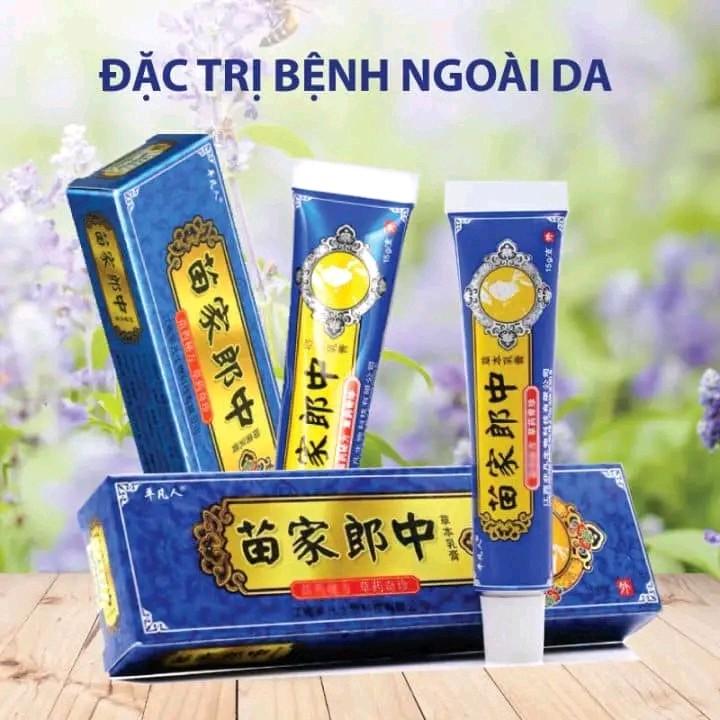 Kem bôi hăm da ,chàm da ,ngứa tổ đỉa da bà lão xanh (XD)