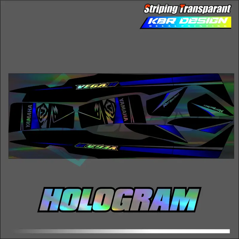 VEGA R NEW 2003 - 2006 (COD) STIKER STRIPING MOTOR YAMAHA VEGA R NEW 2003 - 2006 - STIKER LIST GRAFIK SIMPLE WARNA VARIASI DESAIN RACING KBR.DESIGN HOLOGRAM DAN TRANSPARAN BISA COD KBRD.KODE-39 3