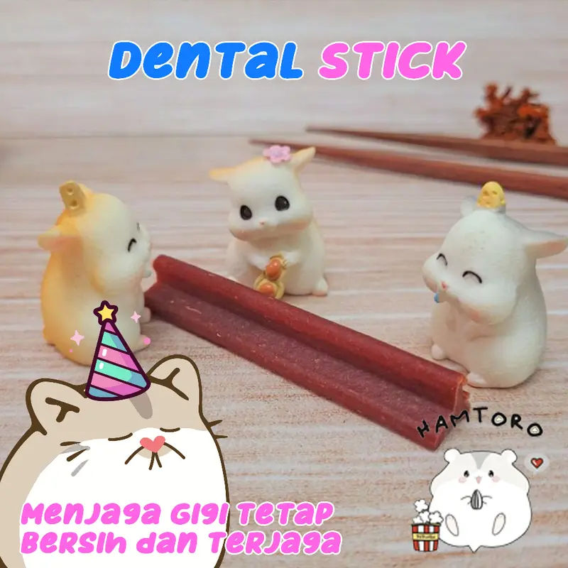 Hamster/Sugar Glider Dental Stick Gigitan Chew Toy 0