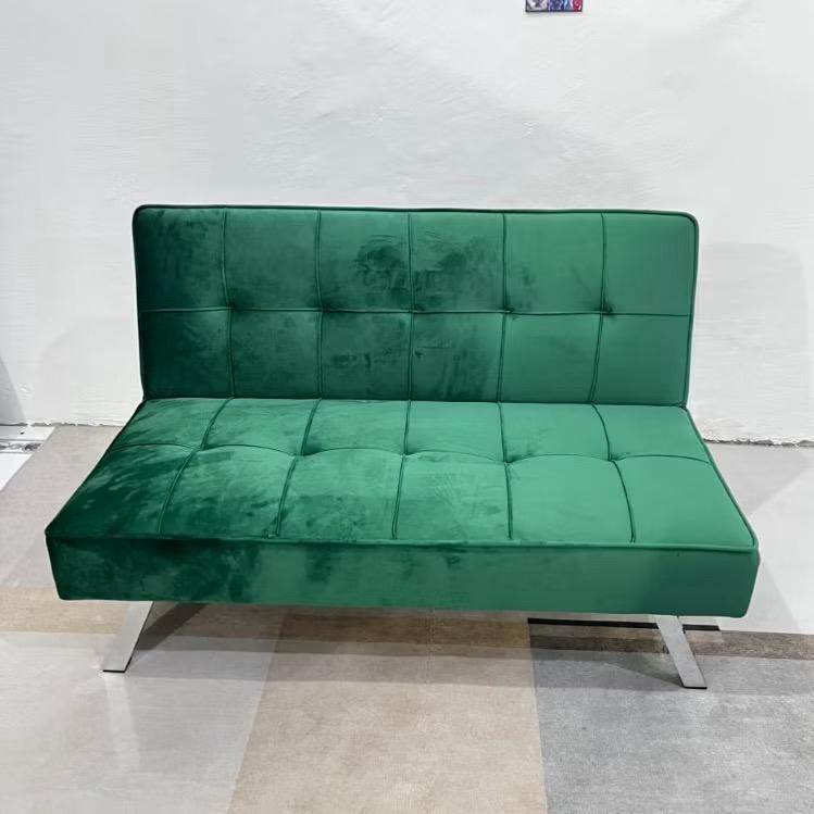 Product Introduction of Ghế Sofa Mini 3 Trong 1 Dài 1m2 [Giao Hàng Miễn Phí] - Sofa Giường Nằm Gấp Gọn Vải Nhung - Nỉ - Da sofa nệm  gấp ghế  sofa combo 21