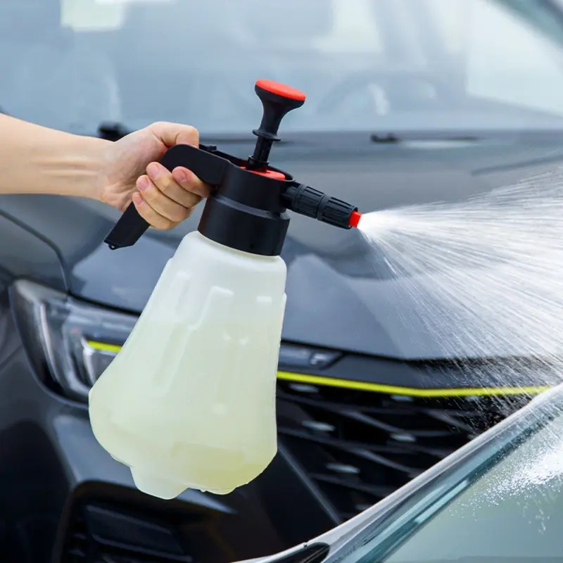 Bình Rửa Xe Bọt Tuyết Cầm Tay 2L, Rửa Xe Máy Xe Ô tô Tại Nhà (có bán từng món) 6