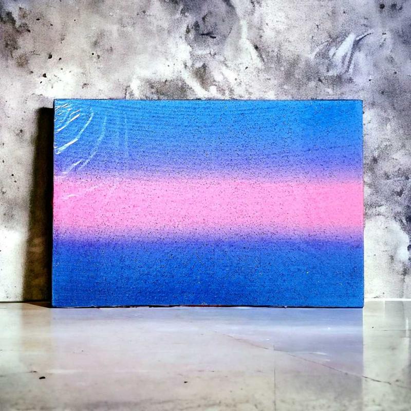 Gabus Gradasi Styrofoam Warna Pelangi 60 x 40 - Papan Gabus Gradasi - Shop | Tokopedia