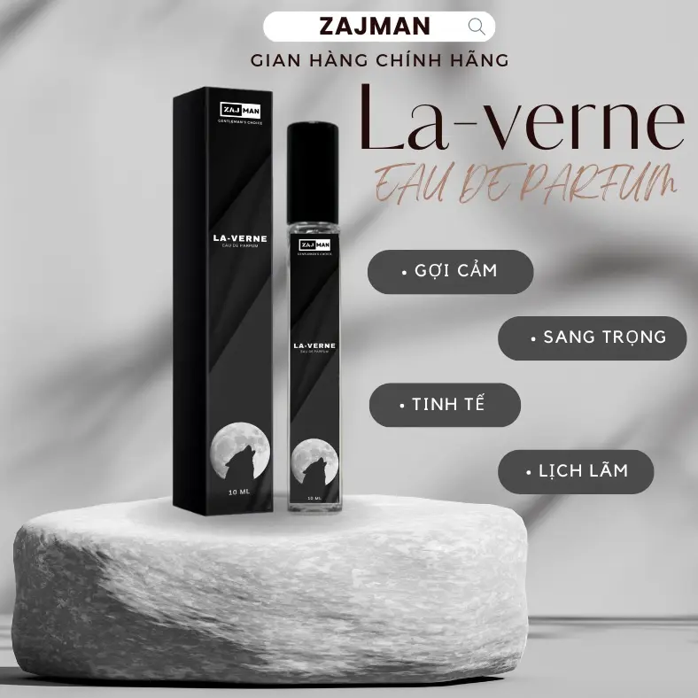 [COMBO BLACKBOY] 3 Chai Nước Hoa Nam Perfume (10ml) Honoré, La-verne, Adélard Lưu Hương 6 Đến 8 Giờ - Hàng Chính Hãng ZAJMAN Cosmetic Xịt Thơm 2