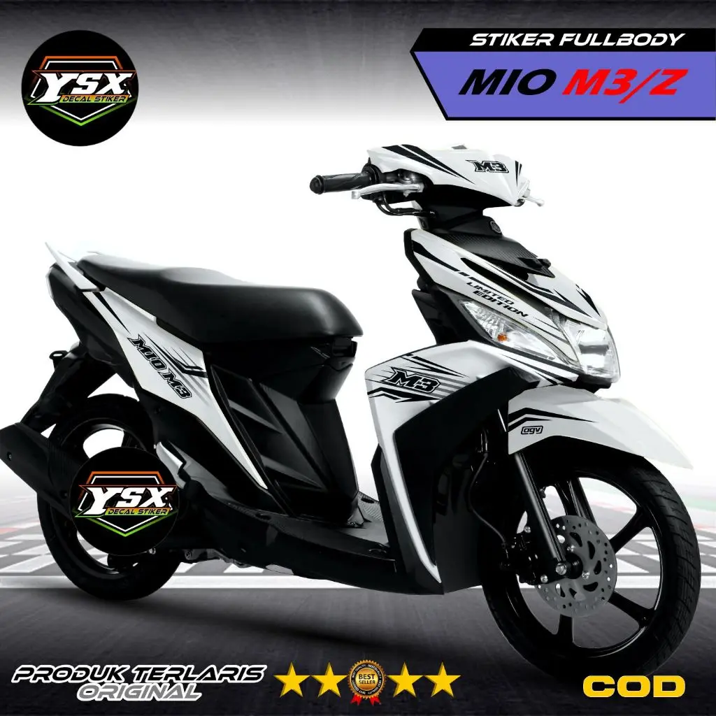 Decal Motor Full Body YSX Mio M3/Mio z Stiker Bunglon 1 - Motorcycle Racing