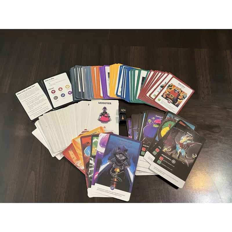 Bộ trò chơi Boardgame - Here to Slay (2020) Powerful heroes band together to slay monsters for their abilities 8