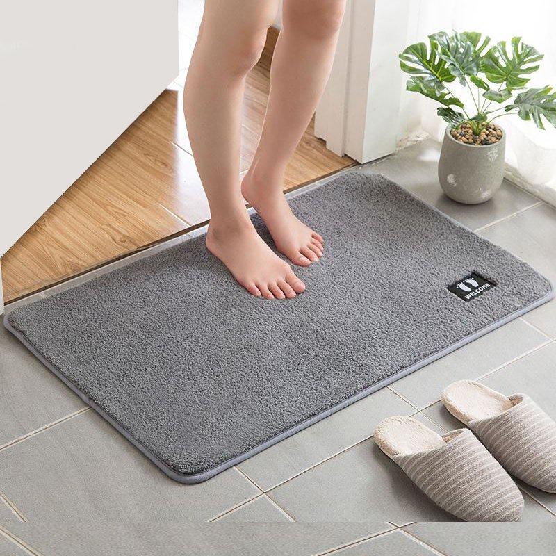 Thảm Lau Chùi Chân Nhà Bếp Khách Sạn Len Mịn Đế Cao Su Chống Trơn Trượt Thấm…