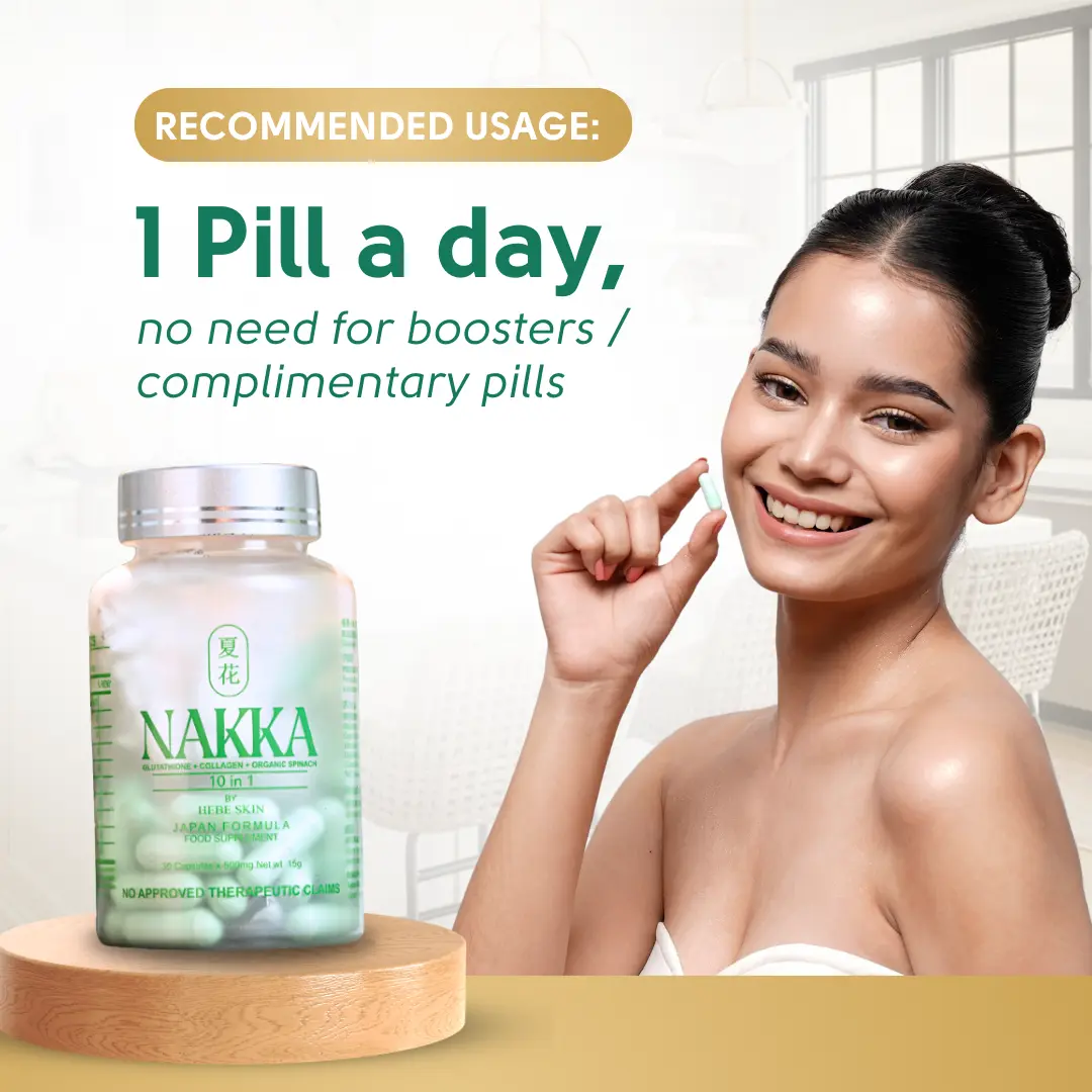 nakka glutathione review Rest assured with Glutathione, FDA approved and certified by ISO, GMP, and HACCP standards. Trust in quality and safety for your skincare needs. ,   Effective or Not? This in