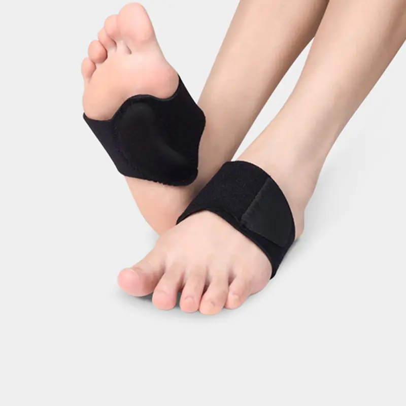 1Pair Arch Pad Support For Flat Foot Correction High Arch Cushioning Plantar Fasciitis Pain Relief Foot Pads Orthopedic Insole