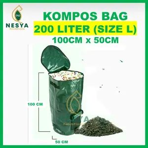 Compost Bag Size L Tas Pengolah Sampah Organik - Kompos Bag