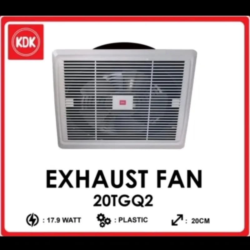 KDK 20 TGQ EXHAUST FAN PLAFON 8 INCH/KDK 20 TGQ Garansi Pabrik 0