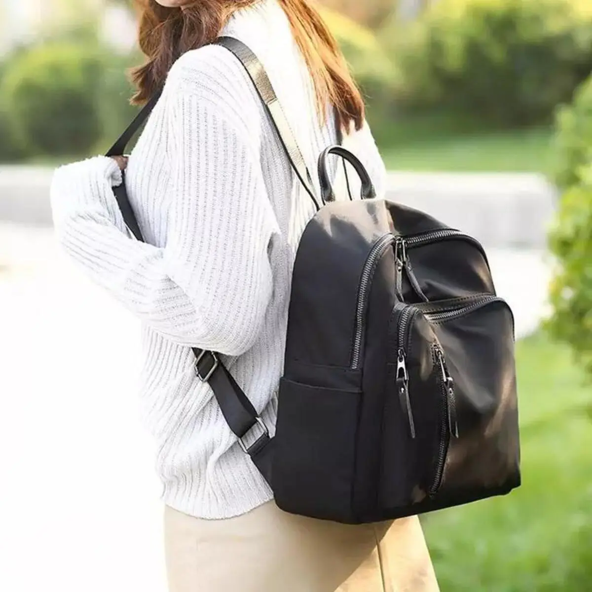 Tas Ransel Backpack Fashion Wanita Tas punggung cewek remaja kekinian Korea Tas backpack gendong Keisa