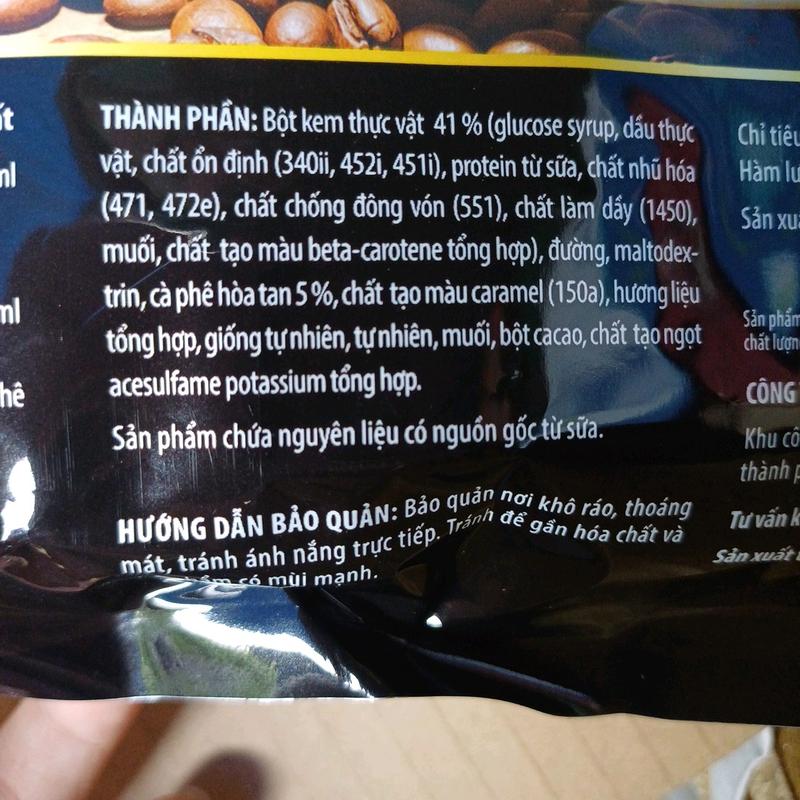 com bo 4bich cà phê sữa  Wake-up sài Gòn 3trong1 hòa tan 1bich 24goi×19g Coffee Cafe 2