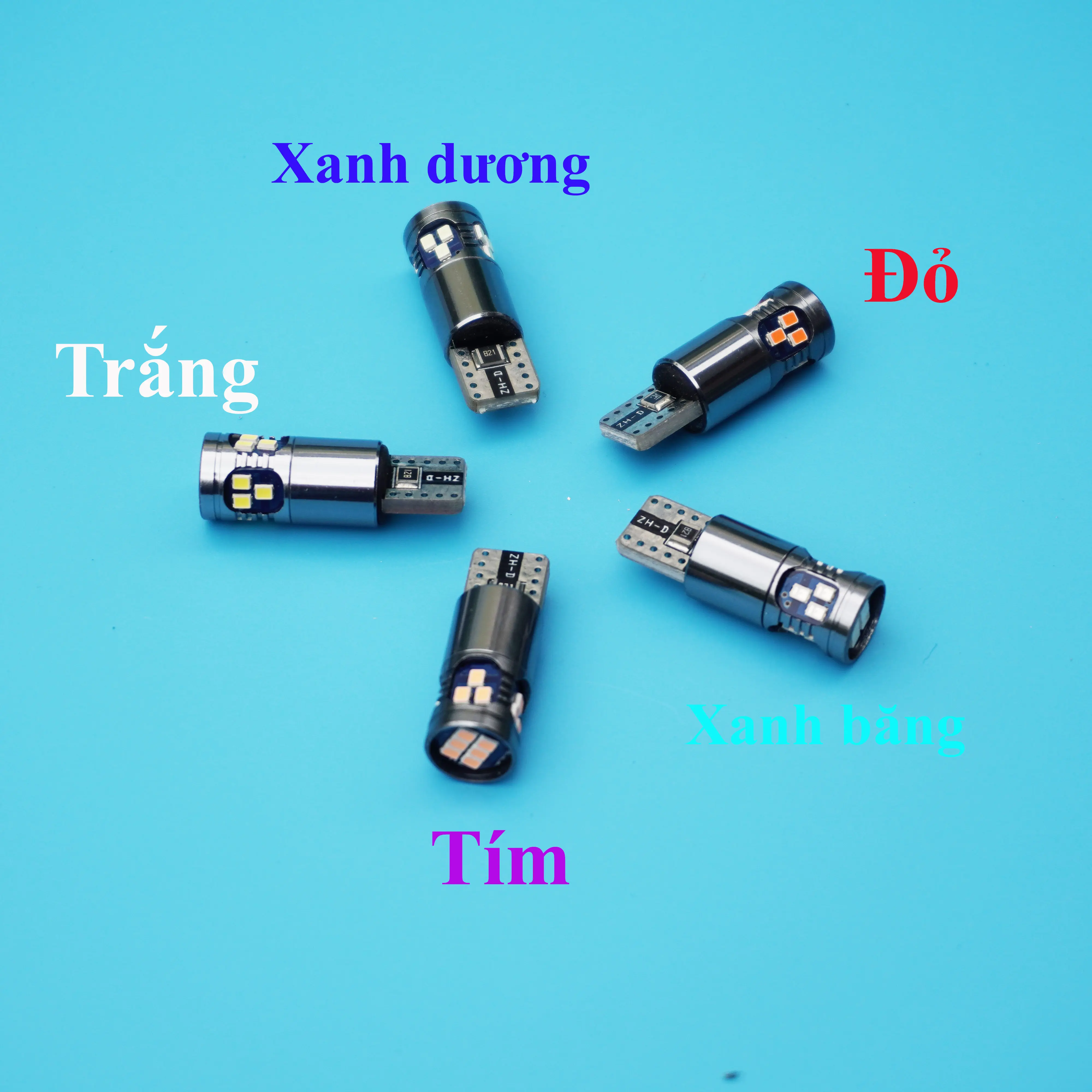 Đèn led demi ( lăng téc,dừng, đỗ, vị trí) siêu sáng T10 V18