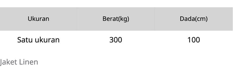 Product Introduction of JAKET LINEN PREMIUM 0