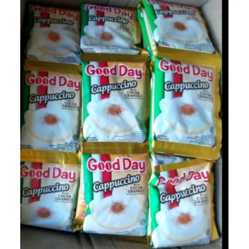 2 Renceng Good Day Capuccino 25gr isi 10 pcs