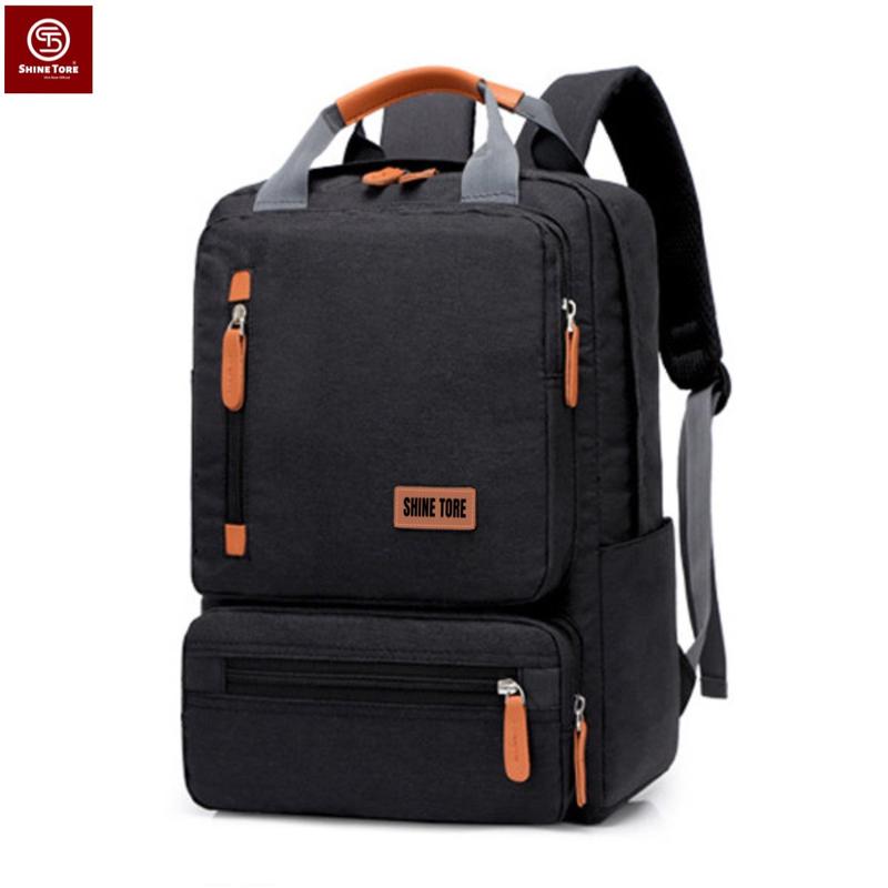 BA LÔ thời trang hàn quốc SHINE TORE ST 262 Đeo Vai Backpack Nhung Da