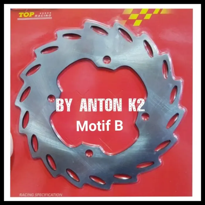 PIRINGAN CAKRAM DISC BRAKE BELAKANG MOTOR CB 150/CBR 150/MEGAPRO/CRF - Motif C, 220MM/BELAKANG 3