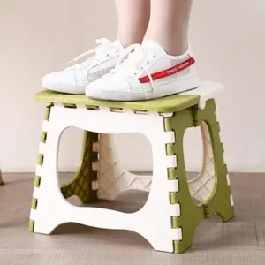 Kursi Lipat Mini Plastik Bangku lipat anak Foldable Jinjing Chair Portable