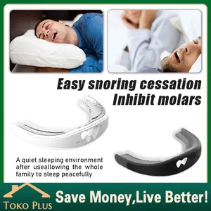 Casing Pelindung Gigi untuk Bruxism dan Grinding Anti Ngorok Snore Stopper Alat Bantu Menghilangkan Dengkur Saat Tidur