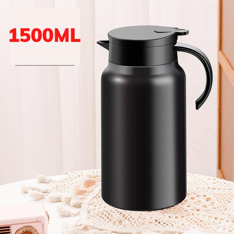 Bình giữ nhiệt pha trà 1500ml inox 316, bình pha trà có lõi lọc inox, bình pha cafe, giữ nóng 10h, 20g