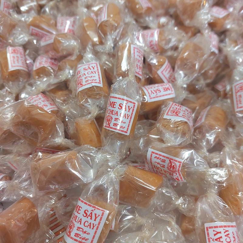 100g Kẹo me sấy chua cay hiệu HOÀNG QUÂN _ chấm muối ăn pha nước,...