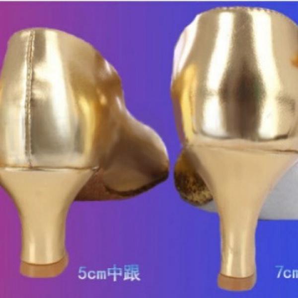 Giày Khiêu Vũ Latin, Dành Cho Nữ Người Lớn, Cao Gót, Đế Mềm, Gót Trung Bình Thích Hợp Để Khiêu Vũ Latin Và Ballroom, Giày Khiêu Vũ 3