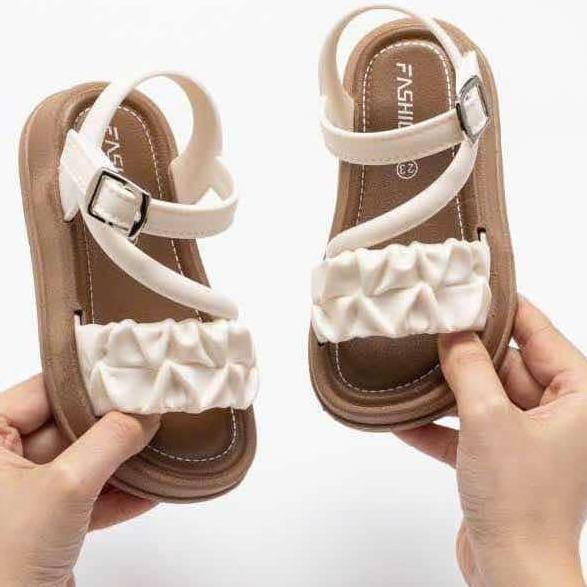 SANDAL quai ngang cho bé gái 1-10 tuổi kiểu dáng thời trang Đi 4 mùa (2025) 5