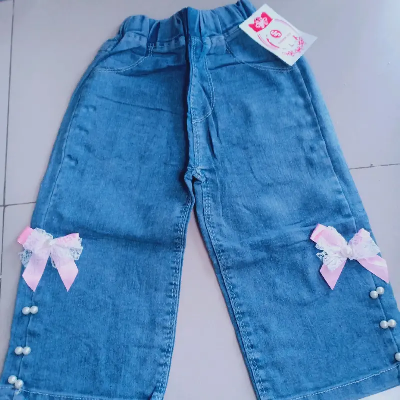 kulot jeans import 2-6t Perempuan 2