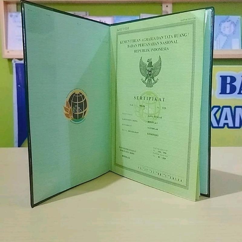 MAP SERTIFIKAT, WADAH DOKUMENT TANAH 3