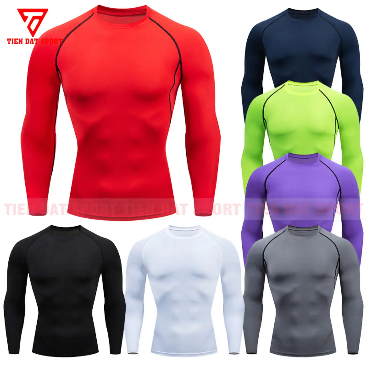ÁO GIỮ NHIỆT SINH NHIỆT PRO COMBAT DÀI TAY NHANH KHÔ VÀ KHÓA NHIỆT NHANH Sport Nam Trang Phục áo  combat