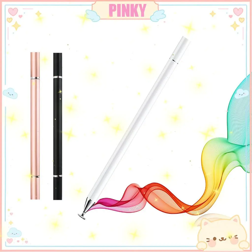 STYLUS PEN IPAD IPHONE ANDROID / PULPEN STYLUS HP 2 IN 1 PP172
