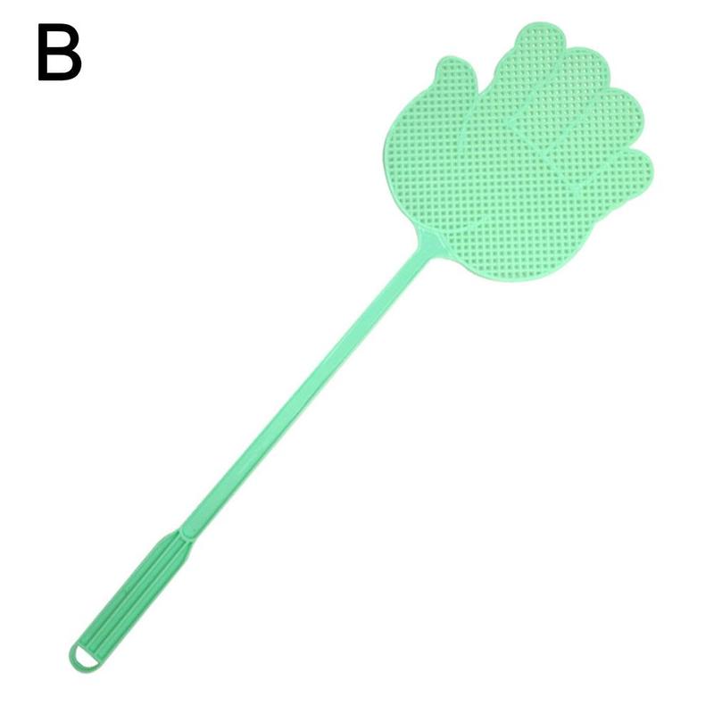 Product Introduction of 1/6 Creative Palm Fly Swatter Manual Model Plastic Fly Swatter Mosquito Swatter Lengthened Thickened Large Anti-mosquito Swatters 31