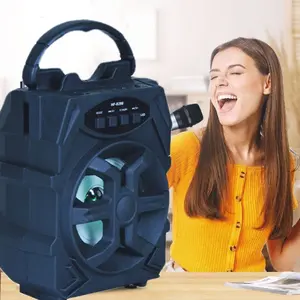 {BISA COD}SPEAKER BLUETOOTH KARAOKE SPEAKER HF S288 WITH MIC KARAOKE Wireless Bass