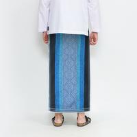 Gambar Sarung ATLAS Universal 690 Jacquard Songket Hitam Biru - Hitam Biru dari Sarung Atlas Kab. Gresik 5 Tokopedia