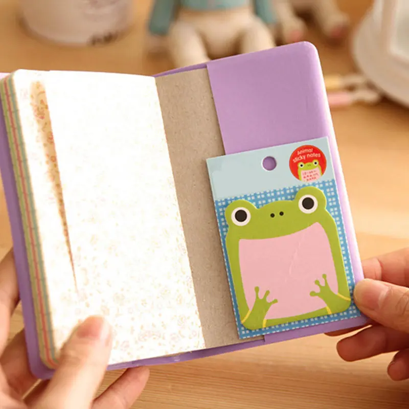 Sách Dán Đánh Dấu Trang Động Vật Dễ Thương, Điểm Đánh Dấu, Cờ Ghi Nhớ, Giấy Dính Ghi chú, O1E8 7