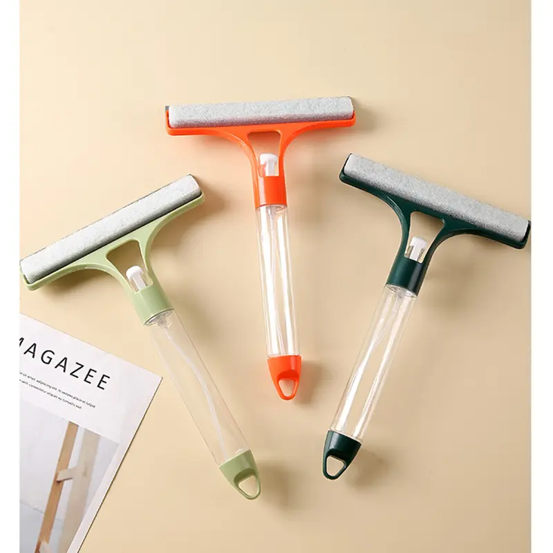 3 cái Kính xước Kính công cụ hữu ích Cần gạt nước cửa sổ gia dụng Dụng cụ cạo silicon Dụng cụ cạo làm sạch Bàn chải đặc biệt Thanh kính thiên văn 0