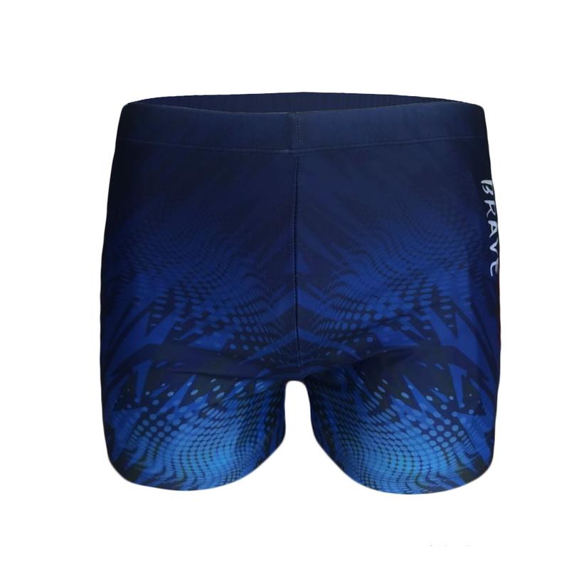 Product Introduction of Adult Men's Swimming Trunks Fashionable Printed Boxers plus-Sized plus Size Quick-Drying Swimming Equipment Hot Spring Swimming Trunks 13