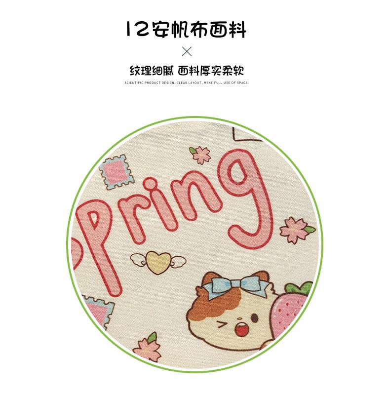 Product Introduction of Túi Vải Bố, Dành Cho Nữ, Thiết Kế Hoạt Hình Chính Hãng Túi Tote Mini, Thích Hợp Cho Nhân Viên Văn Phòng, Túi Xách Nhỏ Túi Đựng Hộp Cơm Trưa, Hàng Mới Về 2025, Bán Buôn Có Sẵn 4