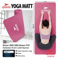 Gambar SPEEDS SNI Matras Yoga Mat NBR 10mm gym Karpet bonus tas Spons Berstandar 027-8 - 1B dari Calary Toys Kota Surabaya 1 Tokopedia