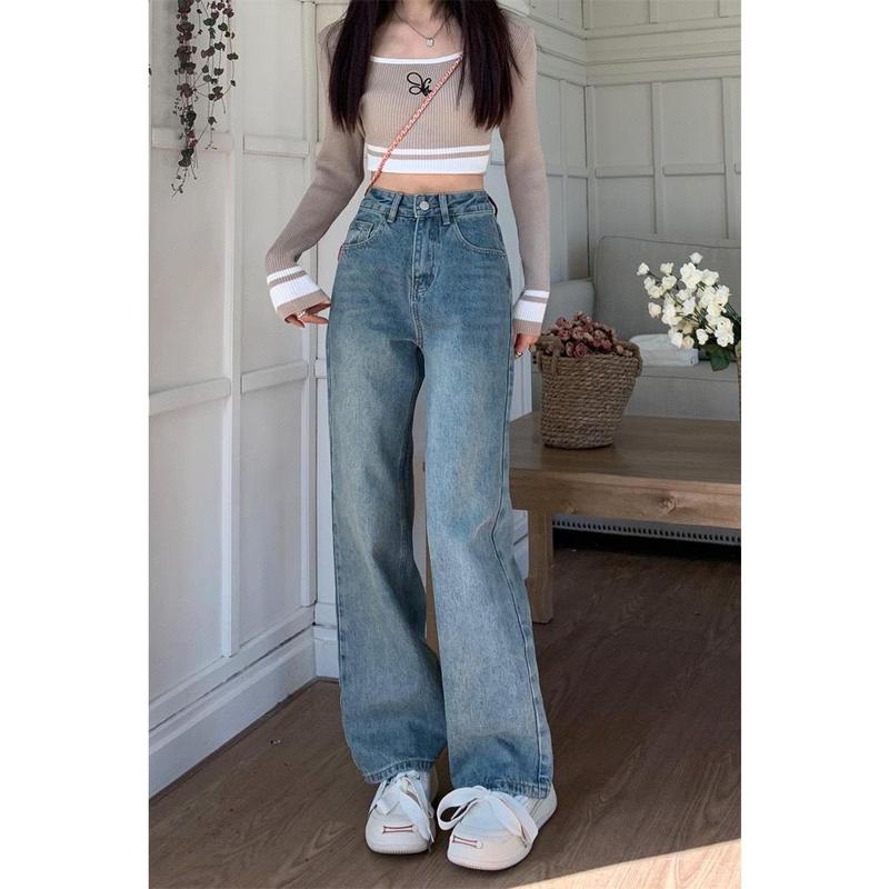 Moli Jeans - Quần jean Suông Ống Rộng BigSize Denim 4542 Quần Jean Ống Rộng Wash Màu, Quần Bò Ống Rộng, Kiểu Dáng Ống Suông Rộng, Quần Bò Nữ Ống Rộng Dáng Xuông Nữ Pants Baggy Women Ong | BigBuy360 - bigbuy360.vn