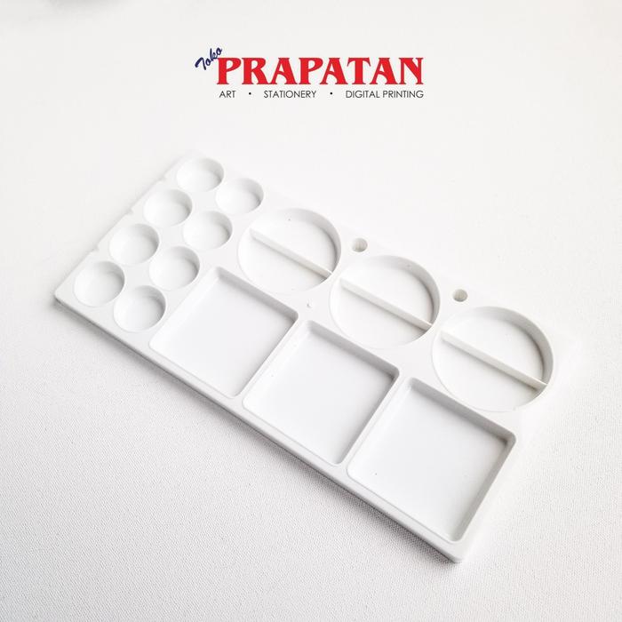 Gambar Palet Plastik / Paket Lukis Classic Butterfly / Painting Palette - Warna dari Toko Prapatan_NEW Kota Administrasi Jakarta Timur Tokopedia