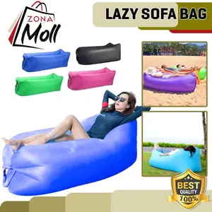 ZM LAZY BAG SOFA ANGIN KURSI SANTAI LAZYBAG KURSI MALAS AIR SOFA BED Plastik Furniture