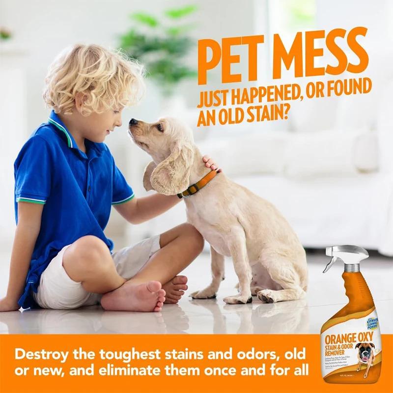 Product Introduction of [Ready Stock&COD]Oxidizing Cleaning Dog Cat Odor Eliminator Pet Urine Stain Remover Odor Deodoring Spray With Citrus 6